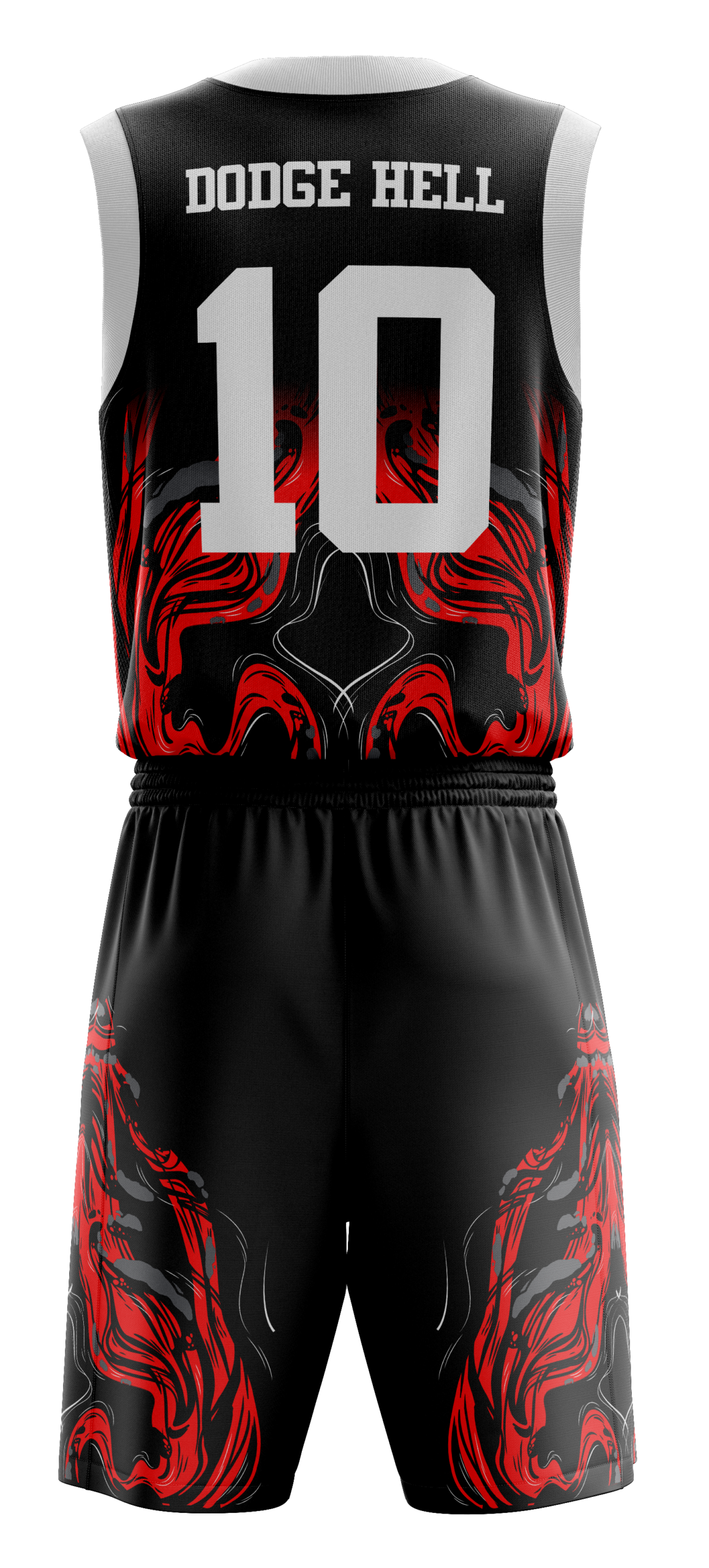 Graphic Player Basketball Uniform - Image 2